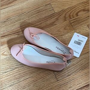 Pink repetto ballet flats